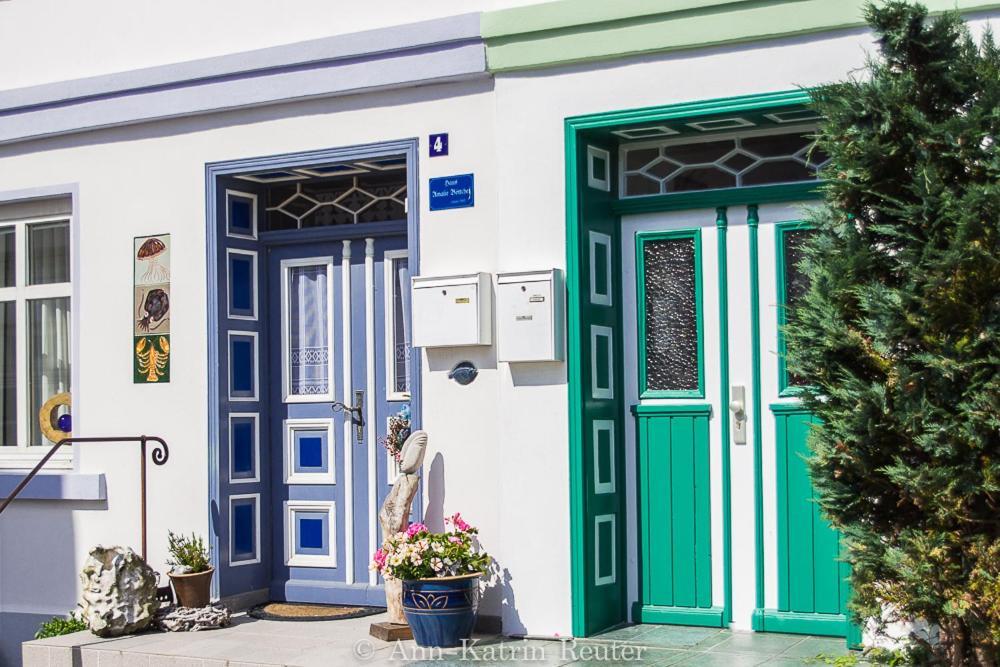 Ferienhaus Am Ufer - Ferienwohnung Strandsand ザスニッツ エクステリア 写真